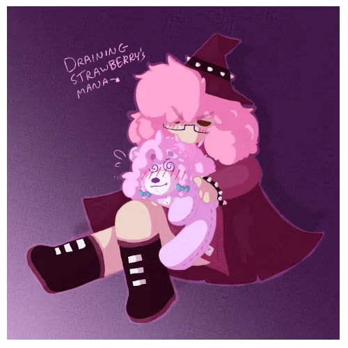 [Plushie] Drinking Some Mana by Ellen's Toybox