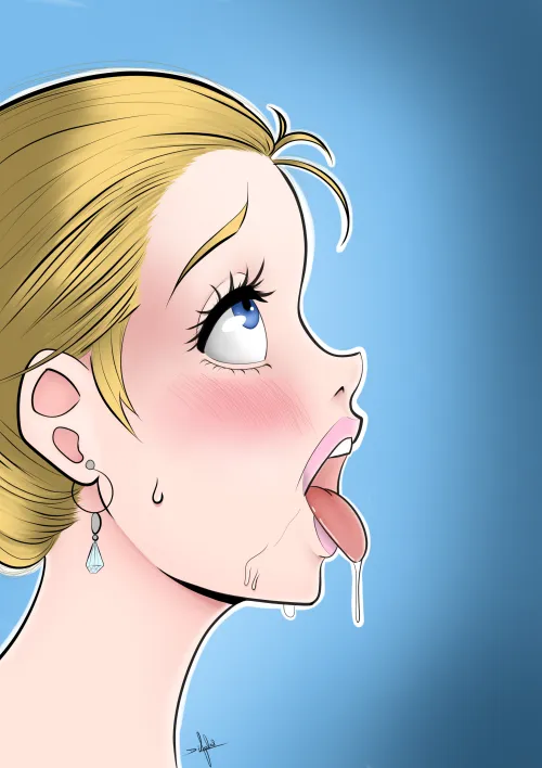 She is waiting to perform your fetish, by DiFabri