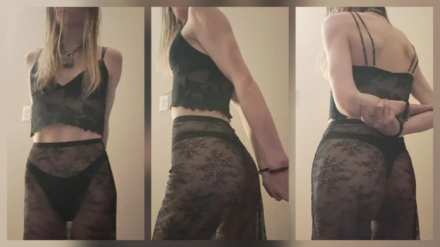 Showing off the merchandise