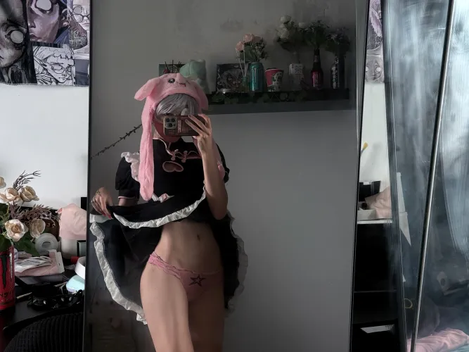 the bunny maid rolls the dice to seduce