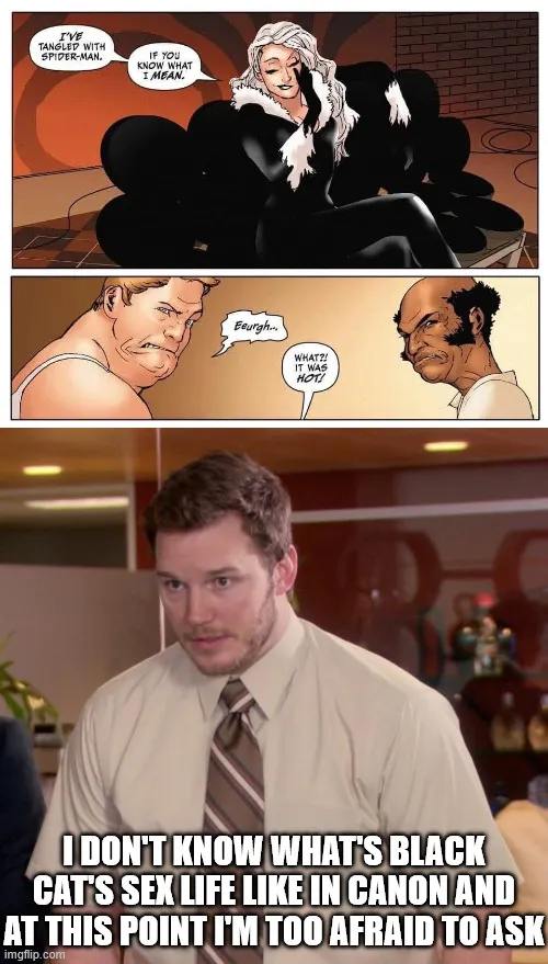 This page implies she's quite kinky.