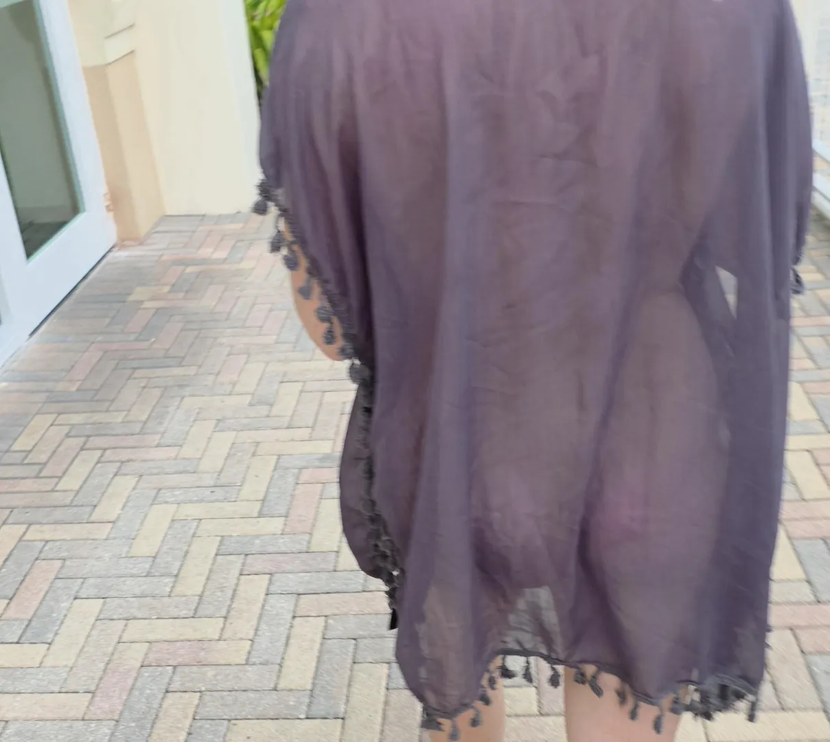 Walking back to hotel room