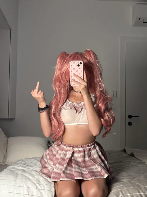 What would you do if I tell you to wear pink panties to your work?