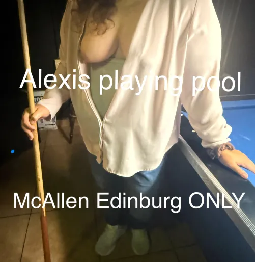 Wife showing tits at arcade in Edinburg, bj in parking lot if u flirt good
