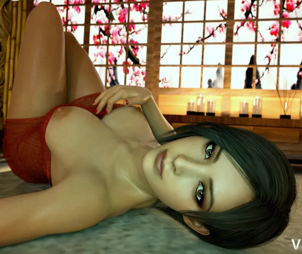 Ada Wong in Red Dress (Vyse)