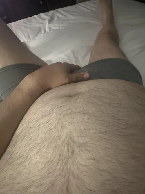 Alone in a hotel wanting a reason to take these off