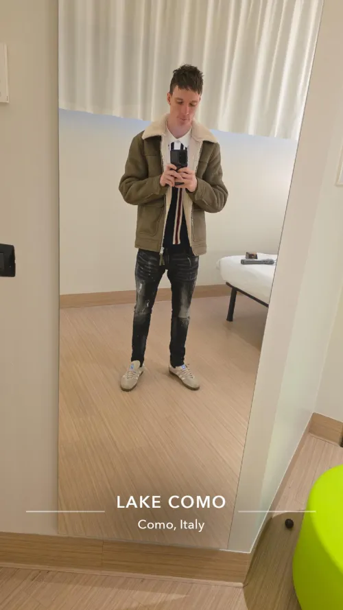 Are you undressing me with your eyes?