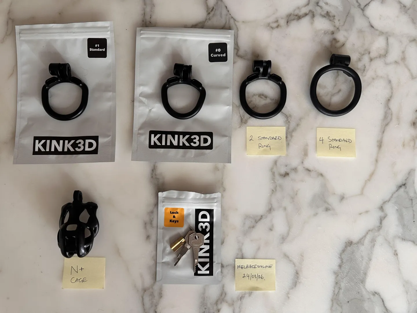 AUS/NZ - Cobra N+ Cage and rings various SELL