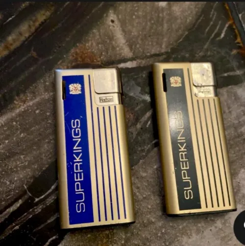 Back in the day your lighter would match your pack 