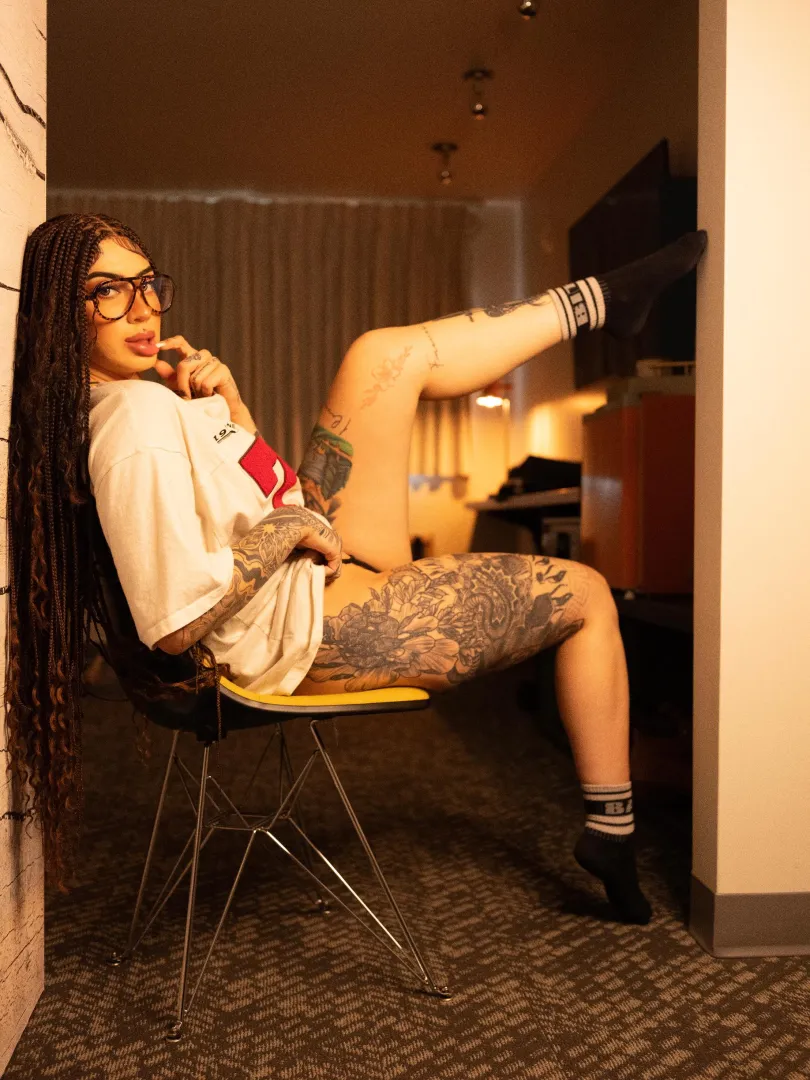 caught in a good hair moment