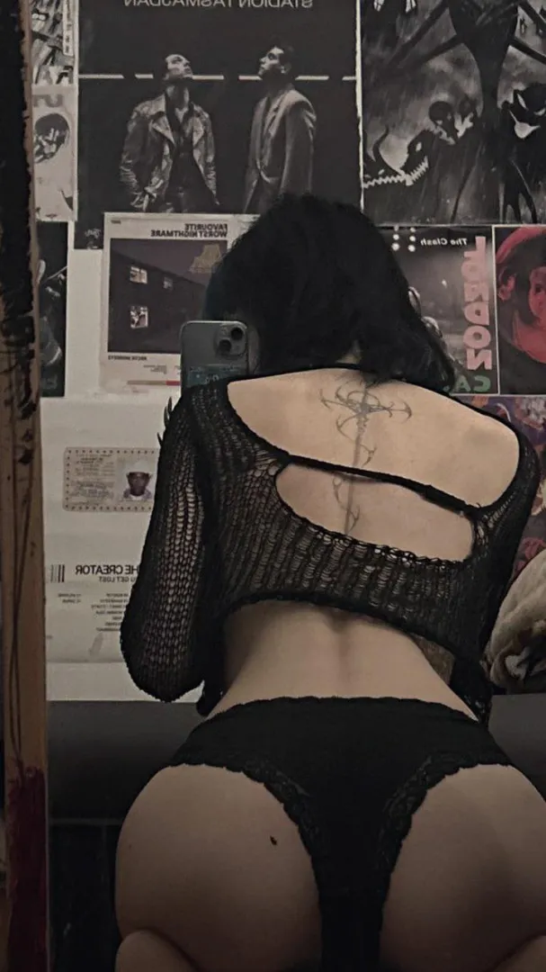 Do you want to see my other tats? Then bend me over