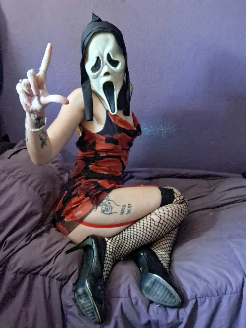 Fishnets and heels, loser