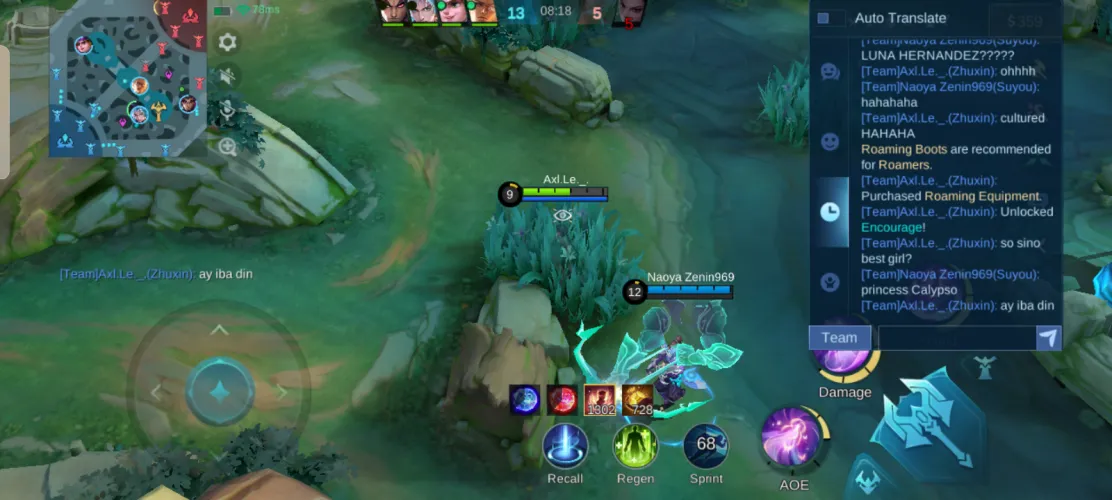 Found a friend in game