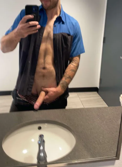 Got excited at work…