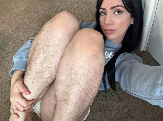 I want to be folded up like a hairy pretzel and fucked.