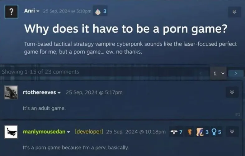 Idk if this is the right place to ask but I found this meme somewhere and I'm actually really curious about the game, would anyone know what it is? Gameplay sounds really fun