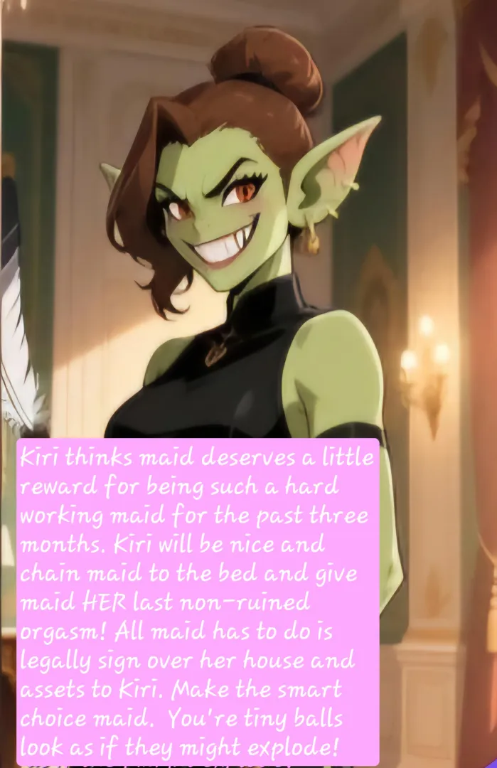 Kiri the Vengeful Orc Maid. Pt. 3 ( Edited)