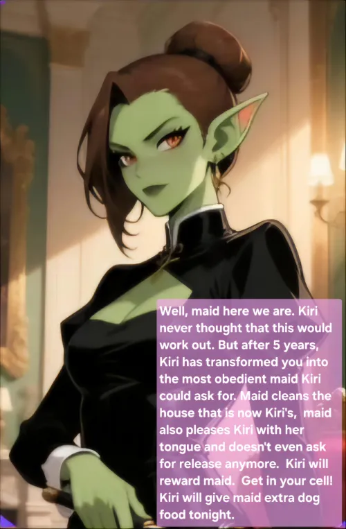 Kiri the Vengeful Orc Maid. Pt. 4. (End)
