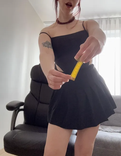 Lets measure how much of a man u are haha