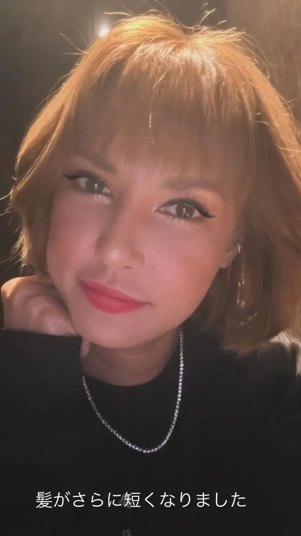 “My hair got even shorter