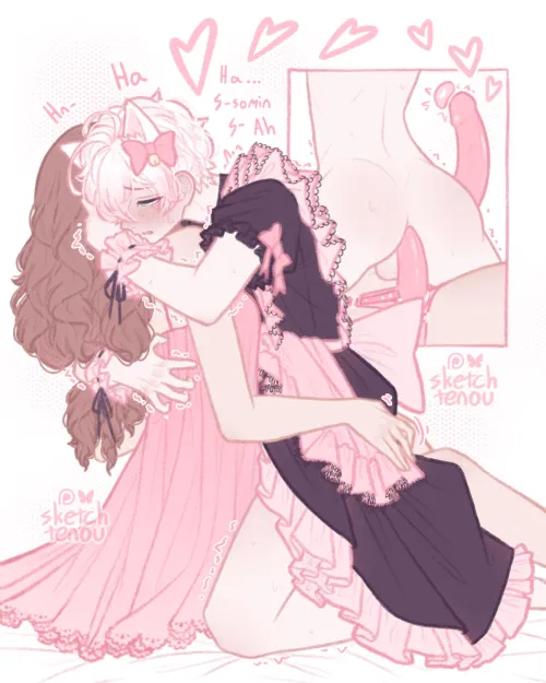 (OC) Mornings with your catboy maid :3