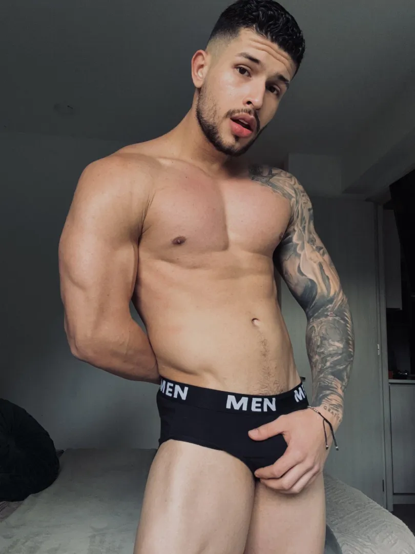 Rub my bulge for good luck