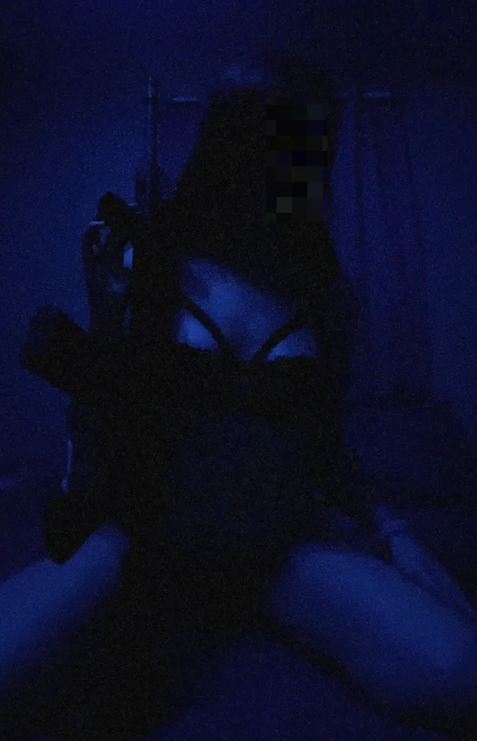 Sammy looks good holding my guns  AR15 556