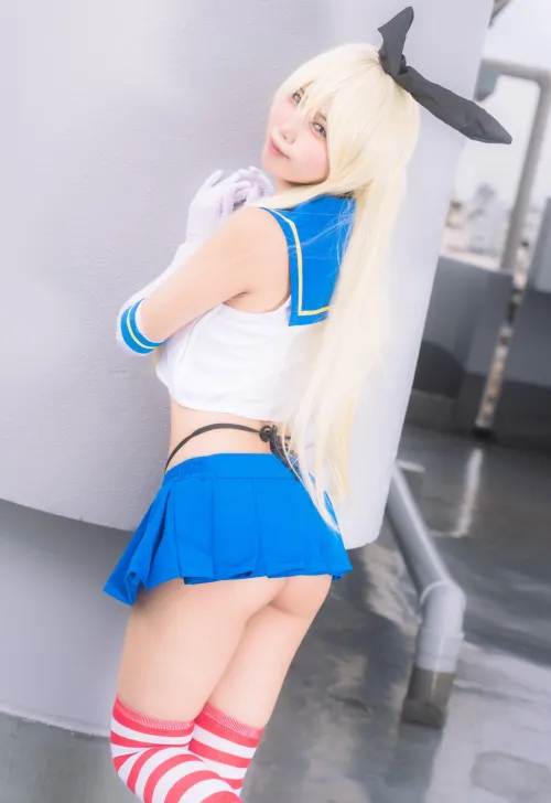 @sasamin_cos Kancolle  Happy Shimakaze Cosplay