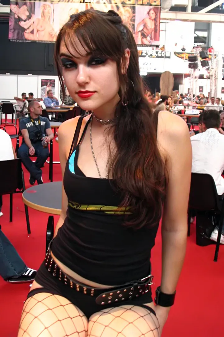 Sasha at an event...