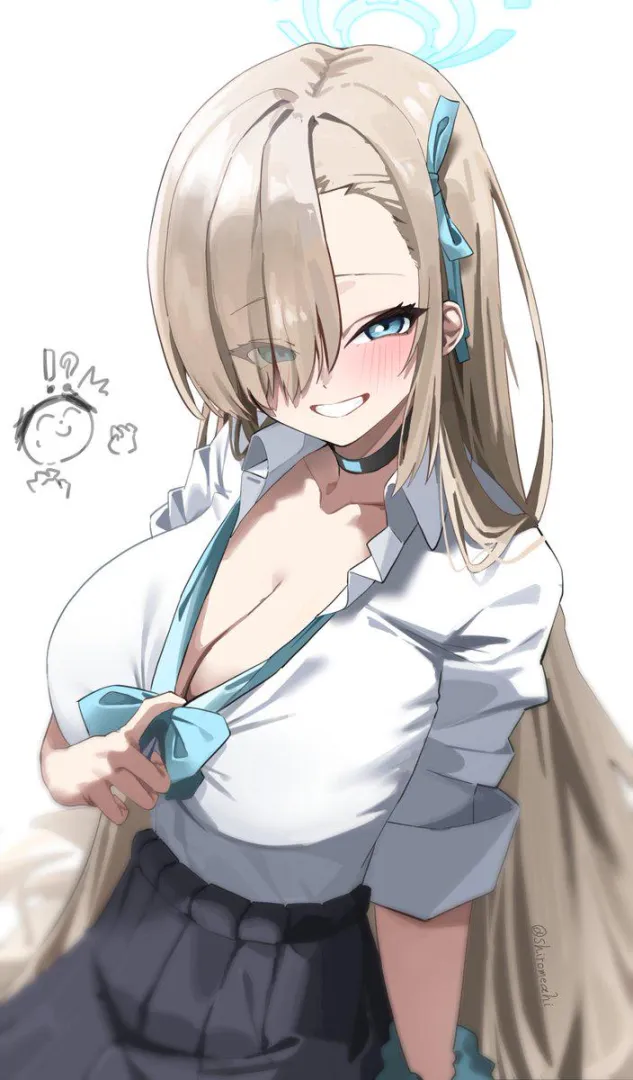 Teasing Asuna [blue archive] (shiroyo)