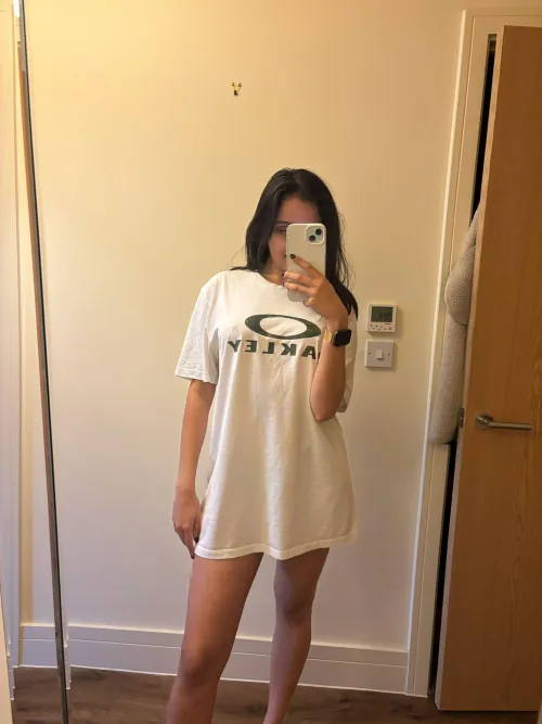 The guy last night left his tshirt