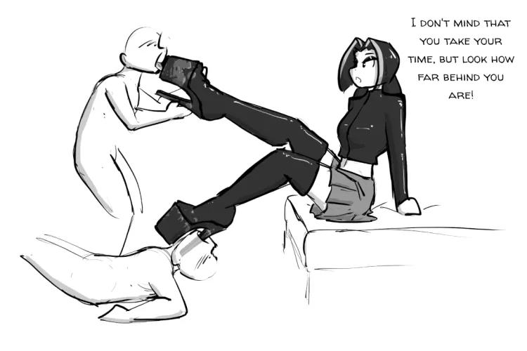 The other one is just too eager.