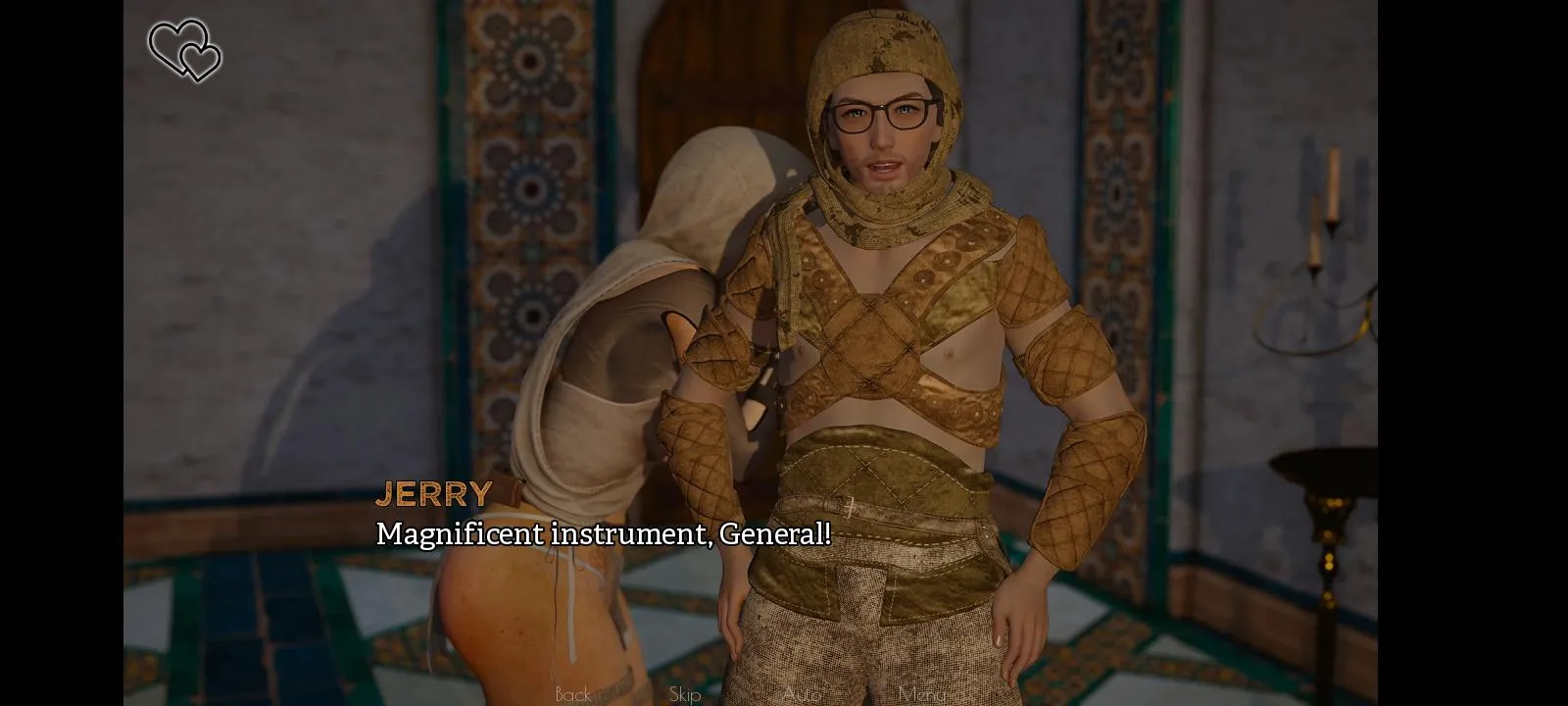 This scene of Jerry...