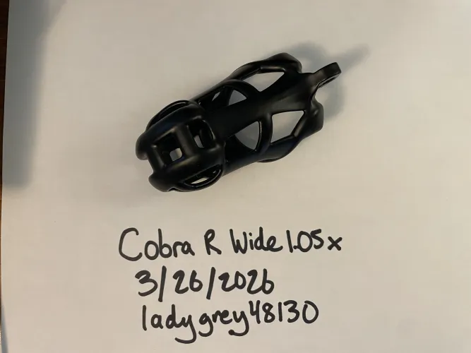 [US] [Cobra R Wide 1.05x in black, cage only] - SELL