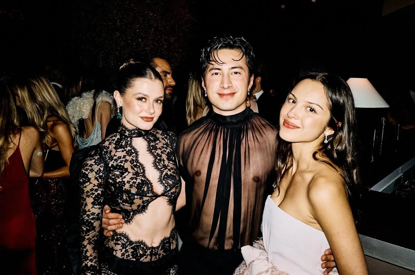 'Waiting on a friend' - Olivia at the 2026 Vanity Fair Oscar Party - IG March 2026