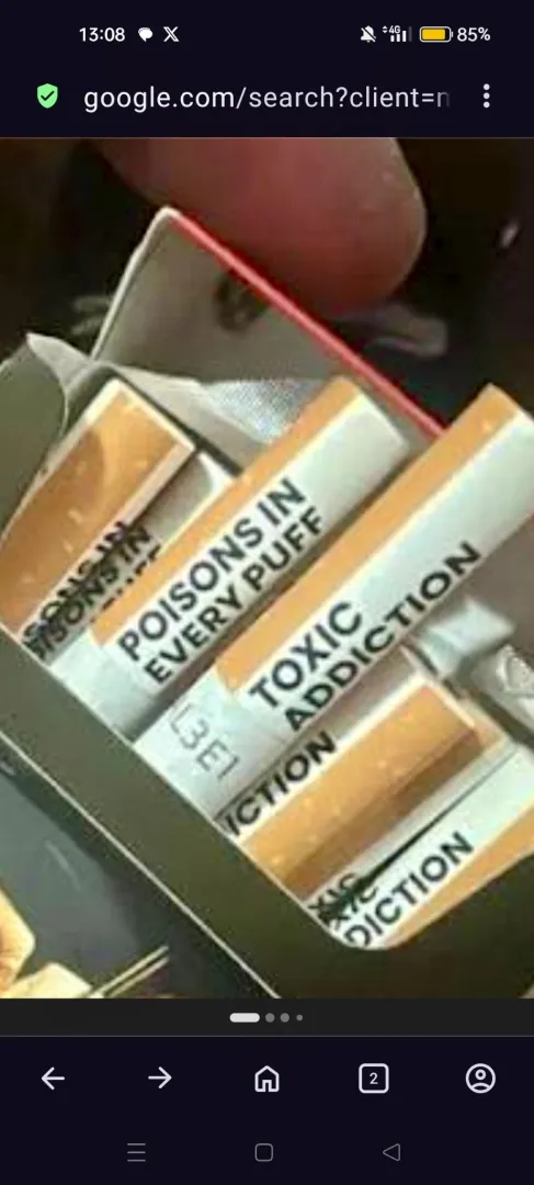 What i find intresting with the new health warnings on cigarette fiters in Australia is that they still alow a small amount of the cork style on the filter at least thats something to cling onto.