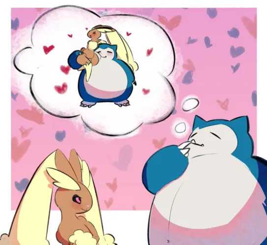 What the fuck, the personality test has got to be wrong. I was a young hot woman why would I get the body of a horny male snorlax when I swapped into the Pokemon anthro world. This is so unfair!