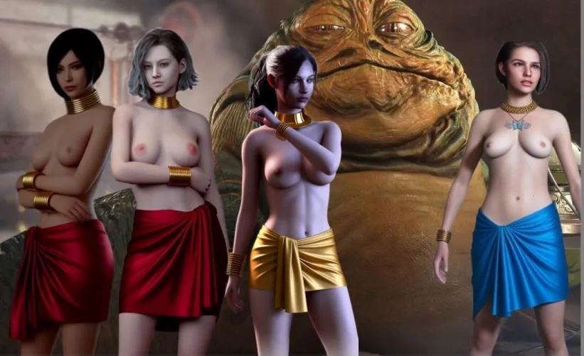 Which resident evil girl will be jabbas favourite?