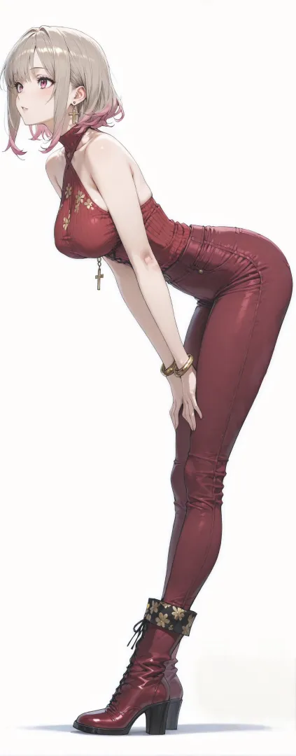 Wine Red Outfit