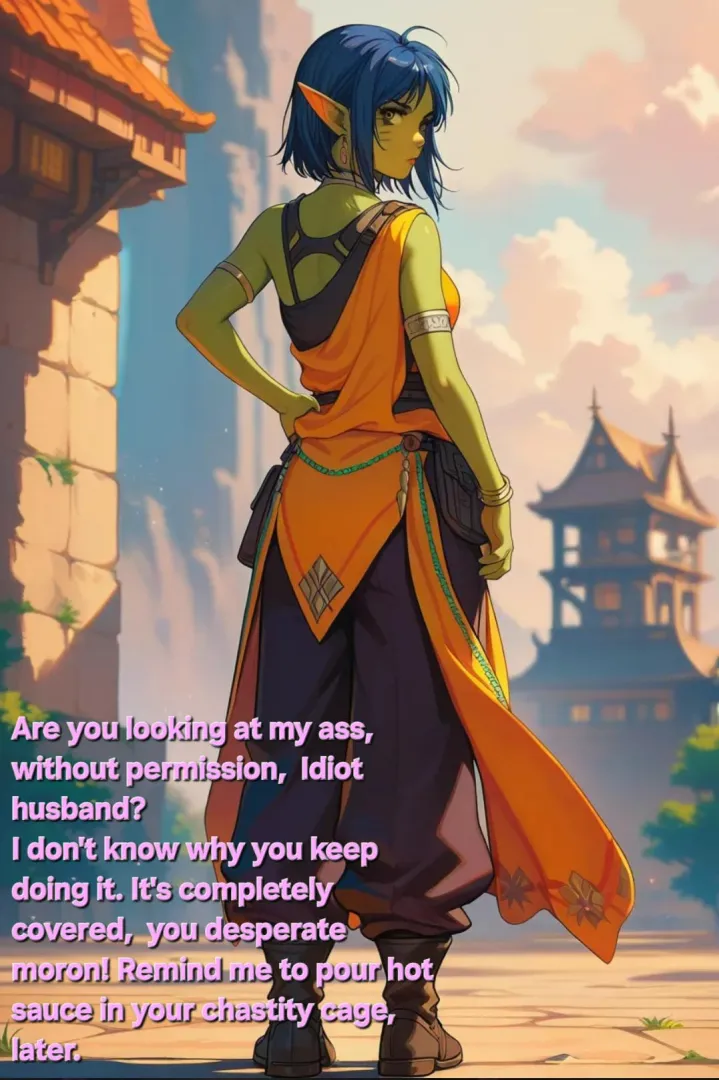 Your Goblin Wife Says to Stop Looking at Her.