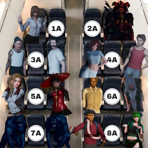 You’re on a 12 hours flight , which seat would you choose ? ( The continuation of the last weekend )