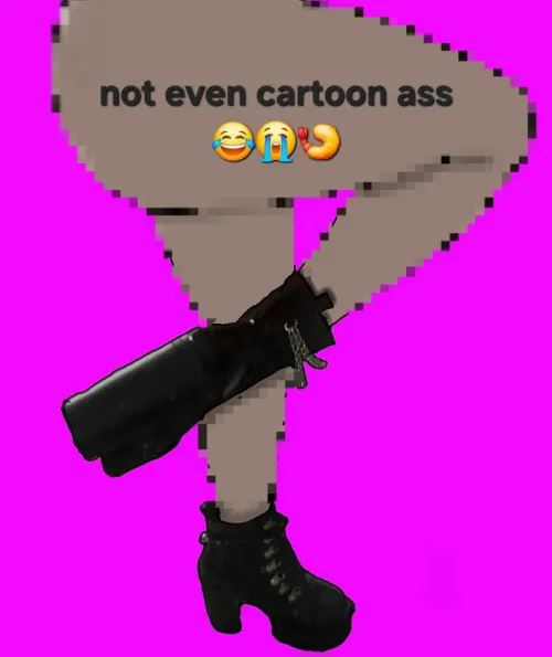 all pixel ass, literally!