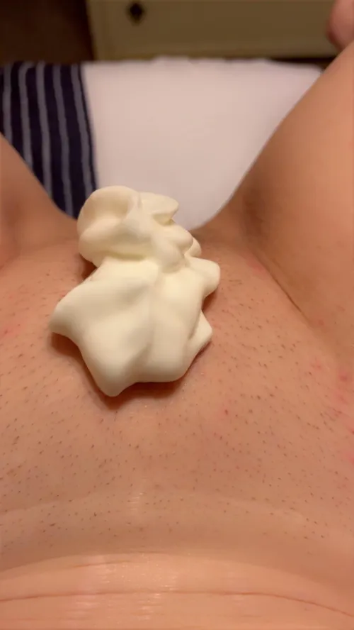 Any1 for desert …reddi-whip