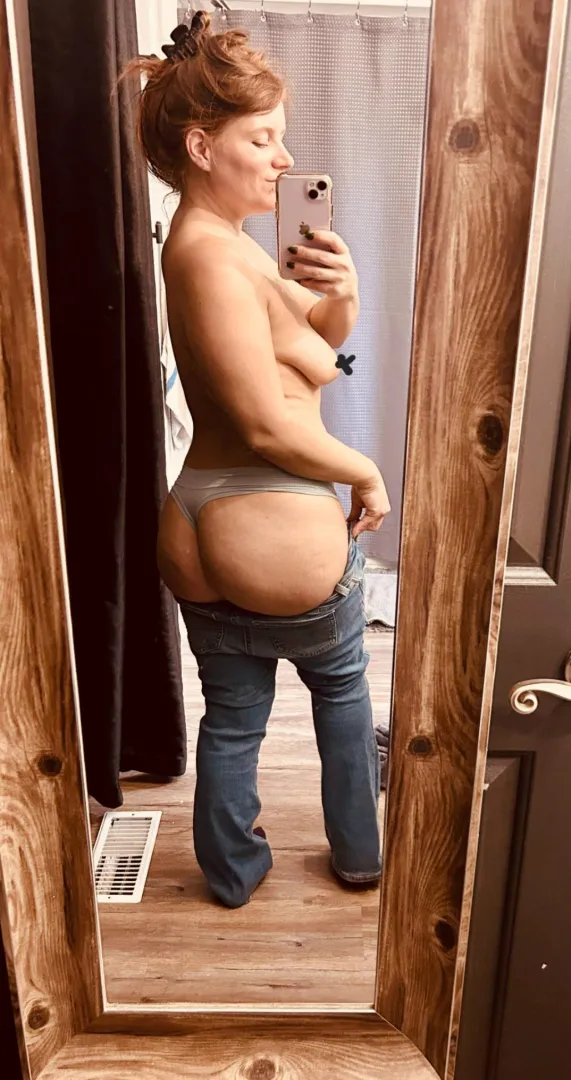 Can't wait to trade these jeans for some denim shorts! I rock them shorter than Daisy did 