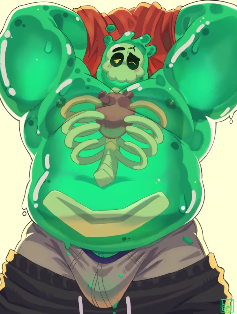 Doug from Monster Prom (wet ghost)