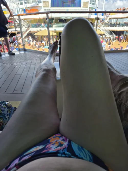 Finally on board the Carnival Horizon. Here's to a fun week and lots of pics!