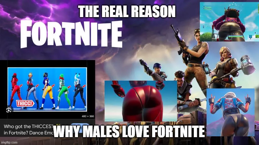 Fortnite ass and Overwatch ass = peak