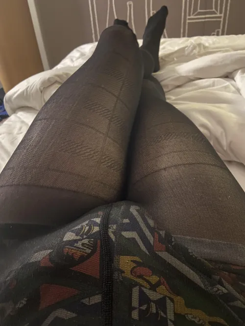 Heb een panty gekocht in me solo reis naar Londen