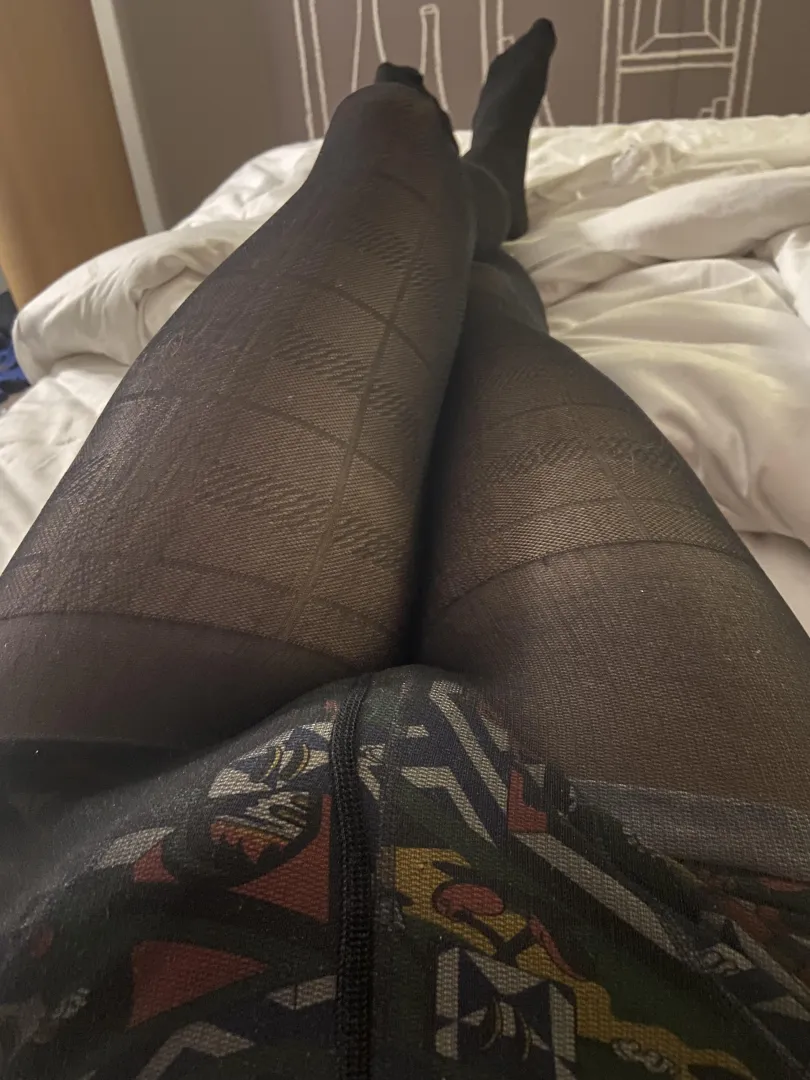 Heb een panty gekocht in me solo reis naar Londen