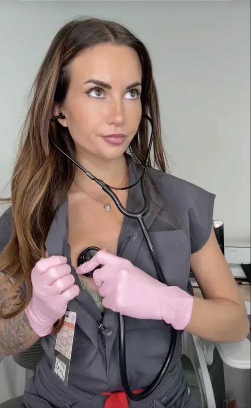 If I came to you in a nurse outfit and offered myself, would you resist?